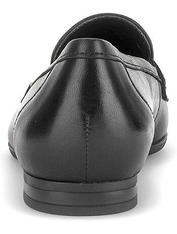 Mocassins en cuir lisse