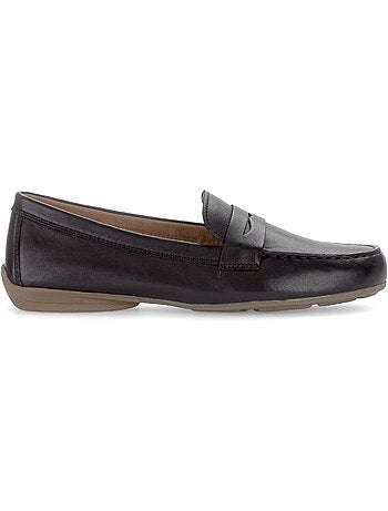 Mocassins en cuir lisse
