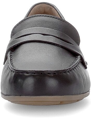 Mocassins en cuir lisse