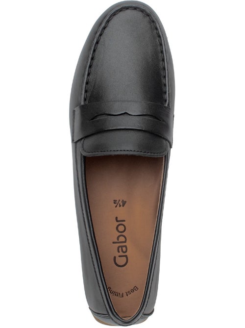 Mocassins en cuir lisse - Kiabi Mocassins en cuir lisse - Kiabi