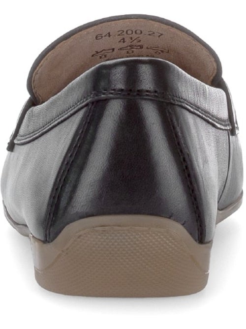 Mocassins en cuir lisse - Kiabi Mocassins en cuir lisse - Kiabi