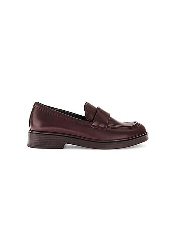 Mocassins en cuir lisse