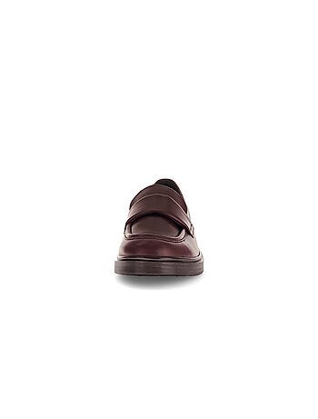 Mocassins en cuir lisse