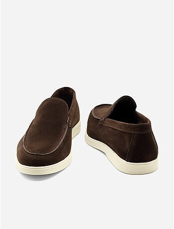 Mocassins en cuir