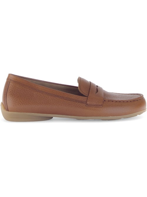 Mocassins  en cuir - Kiabi