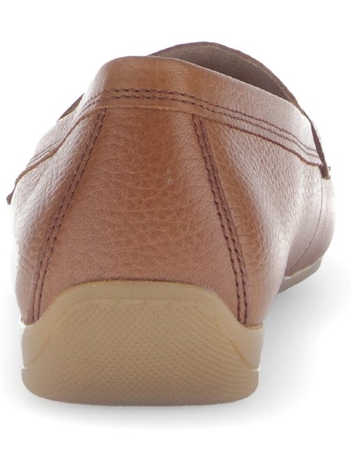 Mocassins  en cuir - Kiabi