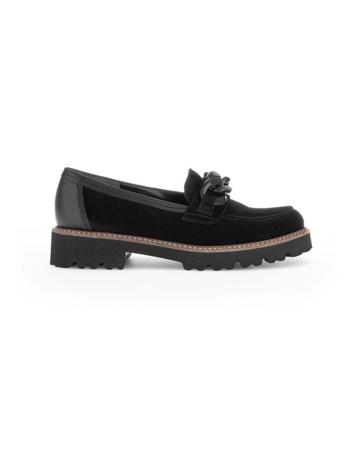 Mocassins  en cuir - Kiabi