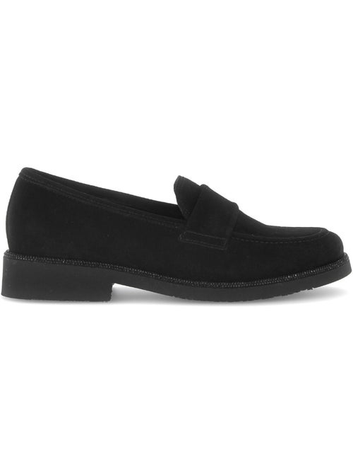Mocassins  en cuir - Kiabi