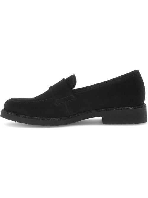 Mocassins  en cuir - Kiabi