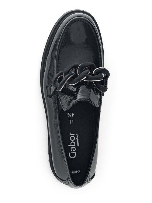 Mocassins  en cuir - Kiabi