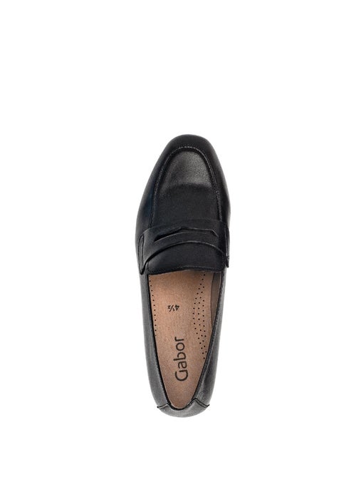 Mocassins  en cuir - Kiabi