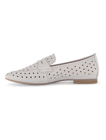 Mocassins en cuir nubuck