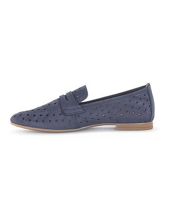 Mocassins en cuir nubuck