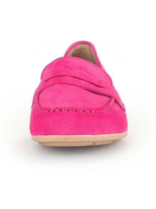 Mocassins  en cuir - Kiabi