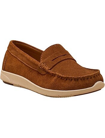 Mocassins en cuir velours - PEDICONFORT
