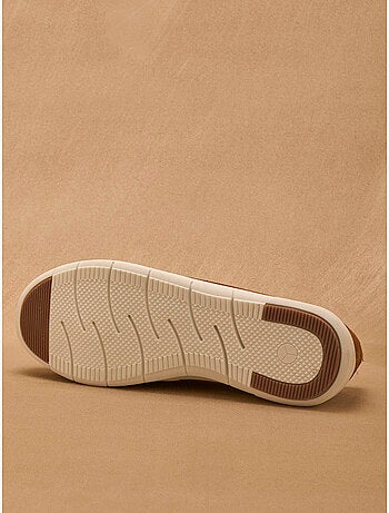 Mocassins en cuir velours - PEDICONFORT