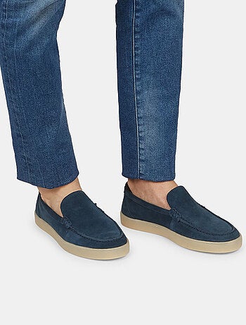 Mocassins en cuir velours BATA