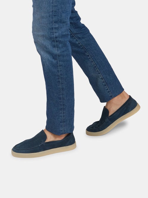 Mocassins en cuir velours BATA - Kiabi