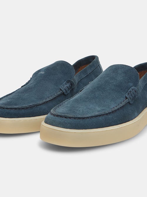 Mocassins en cuir velours BATA - Kiabi