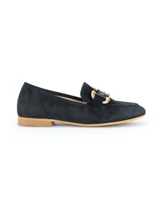 Mocassins  en cuir velours