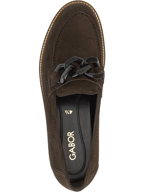 Mocassins en cuir velours - Kiabi Mocassins en cuir velours - Kiabi