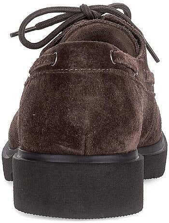 Mocassins en cuir velours