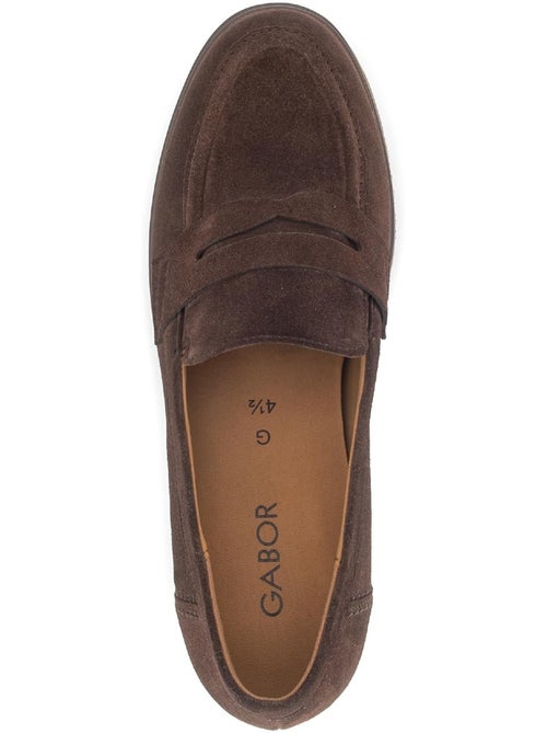 Mocassins en cuir velours - Kiabi Mocassins en cuir velours - Kiabi