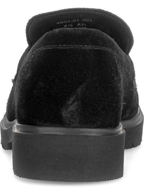 Mocassins  en cuir velours - Kiabi