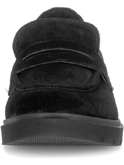 Mocassins  en cuir velours - Kiabi