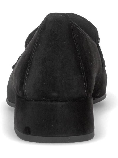 Mocassins  en cuir velours - Kiabi