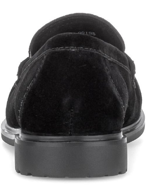 Mocassins  en cuir velours - Kiabi
