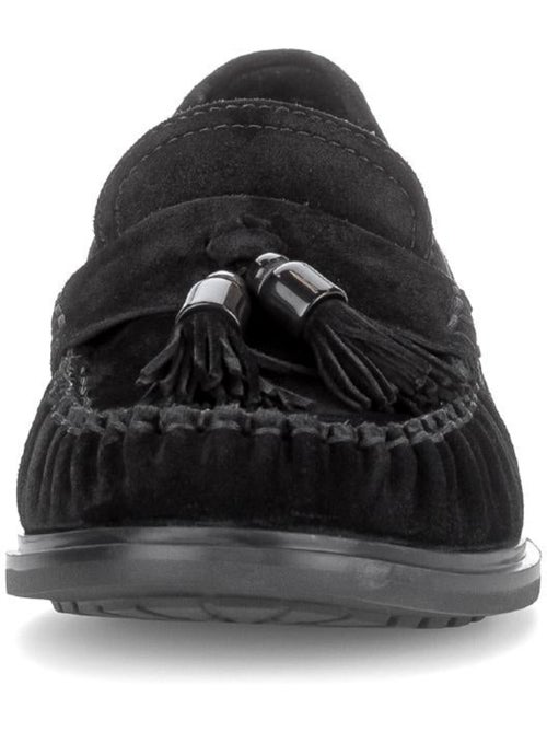Mocassins  en cuir velours - Kiabi