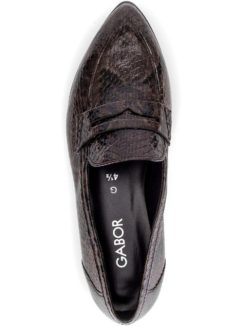 Mocassins en cuir verni - Kiabi Mocassins en cuir verni - Kiabi