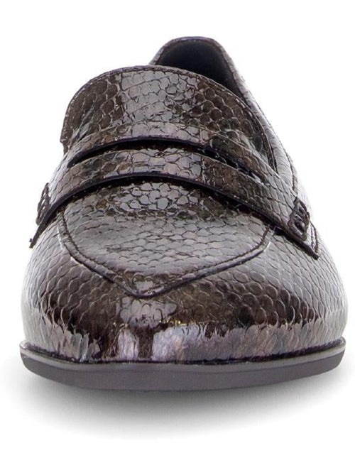 Mocassins en cuir verni - Kiabi Mocassins en cuir verni - Kiabi