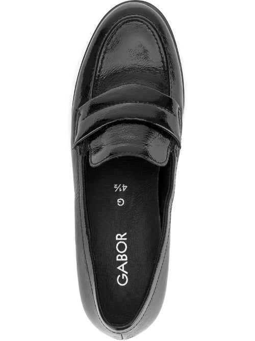 Mocassins en cuir verni - Kiabi Mocassins en cuir verni - Kiabi