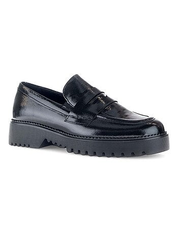 Mocassins en cuir vernis Gabor