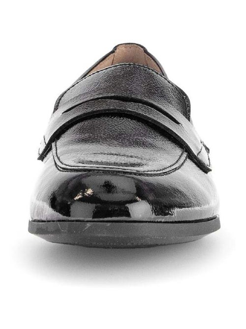 Mocassins  en cuir vernis Gabor - Kiabi
