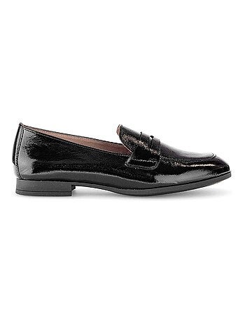 Mocassins en cuir vernis