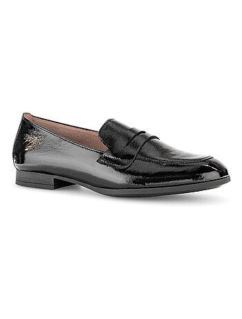 Mocassins en cuir vernis