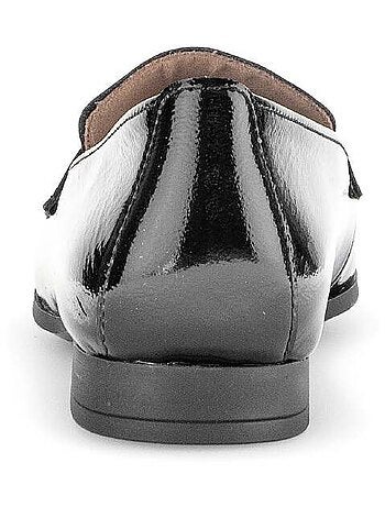 Mocassins en cuir vernis