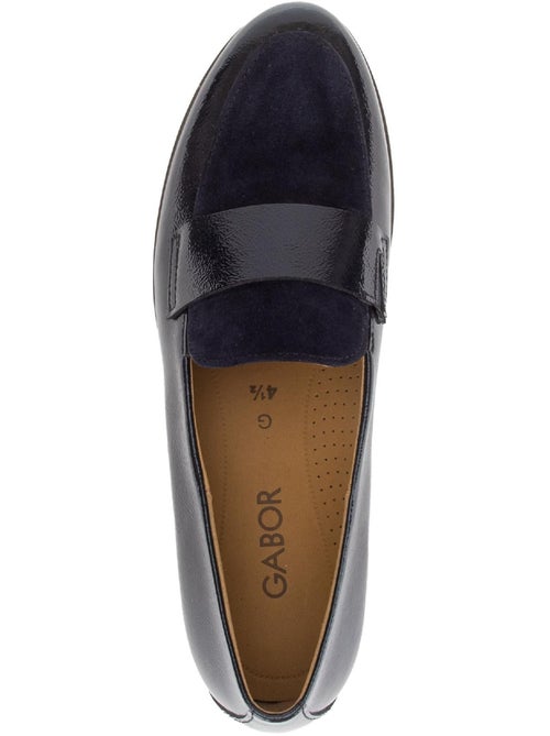 Mocassins en cuirs combinés - Kiabi Mocassins en cuirs combinés - Kiabi