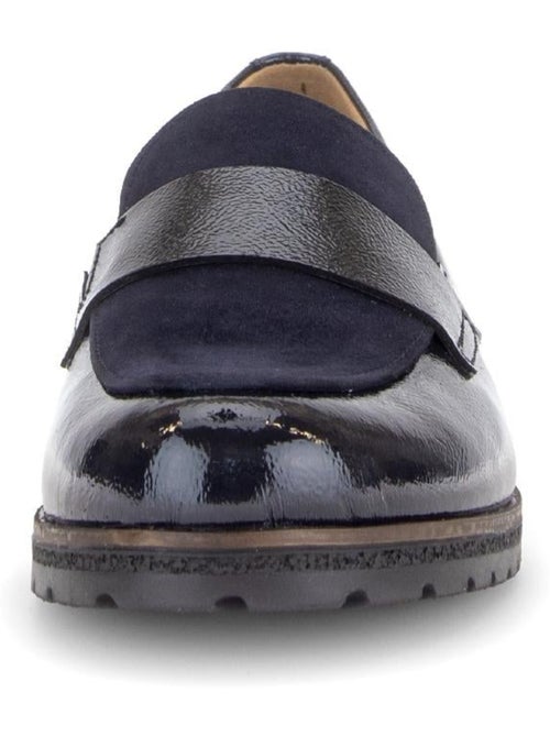 Mocassins en cuirs combinés - Kiabi Mocassins en cuirs combinés - Kiabi