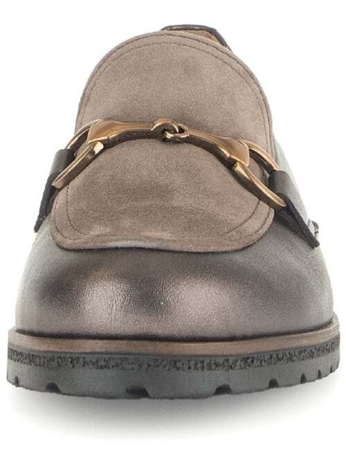 Mocassins  en cuirs combinés Gabor - Kiabi