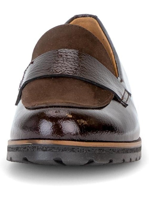 Mocassins en cuirs combinés - Kiabi Mocassins en cuirs combinés - Kiabi