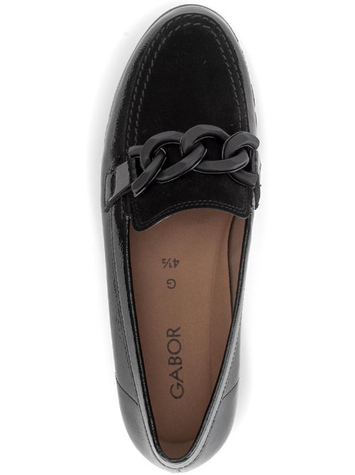 Mocassins en cuirs combinés - Kiabi Mocassins en cuirs combinés - Kiabi