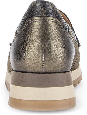 Mocassins en cuirs et daim