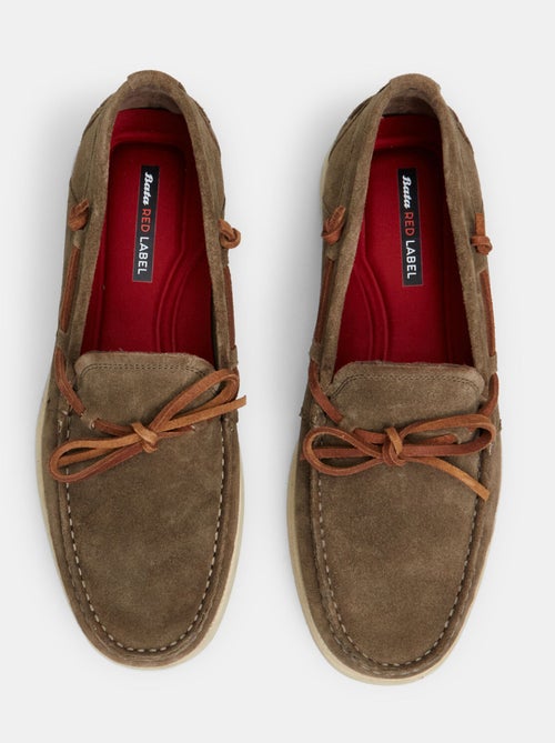 Mocassins en daim BATA - Kiabi