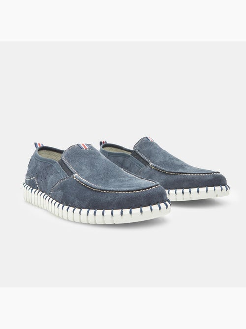 Mocassins en daim BATA - Kiabi