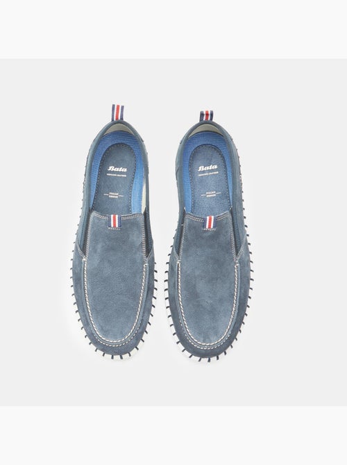 Mocassins en daim BATA - Kiabi