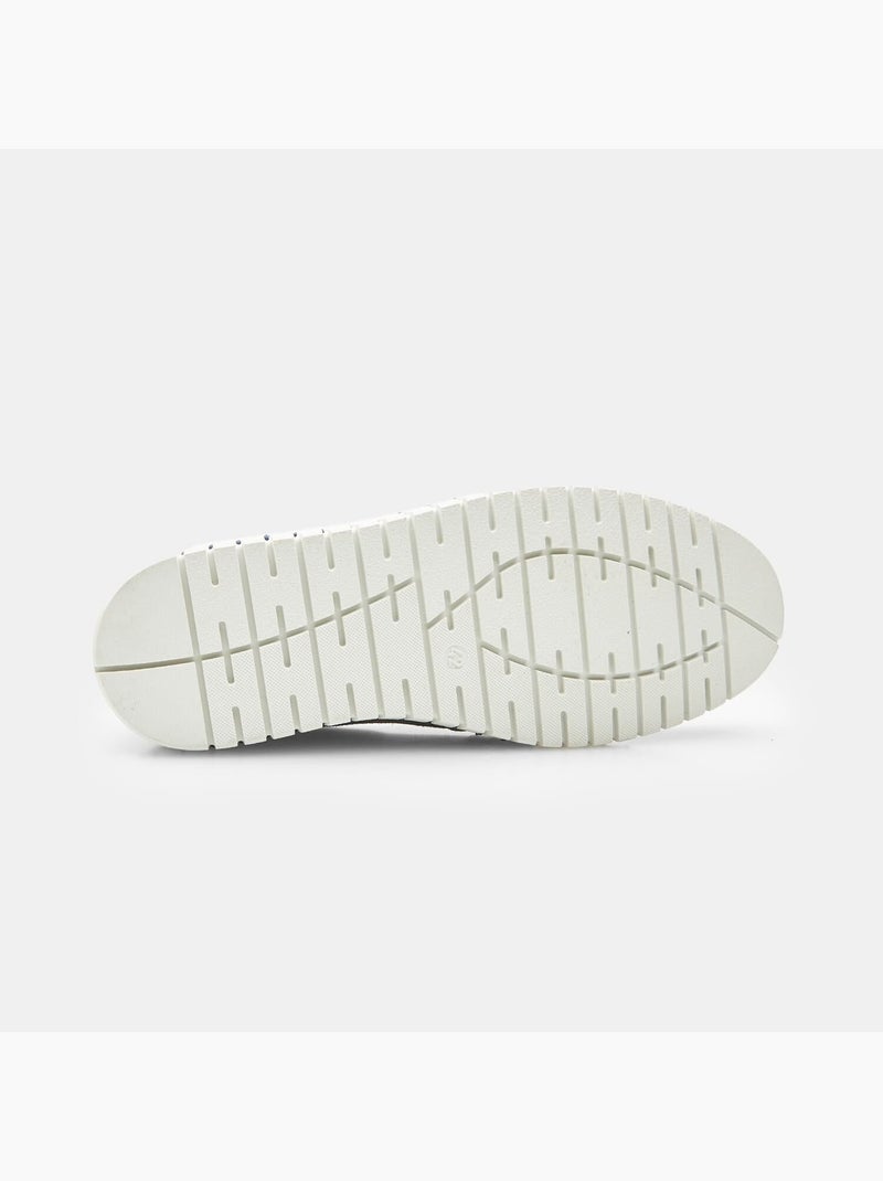 Mocassins en daim BATA Bleu - Kiabi